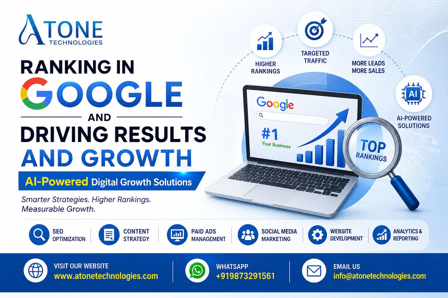 Improve search visibility using intelligent AI SEO services